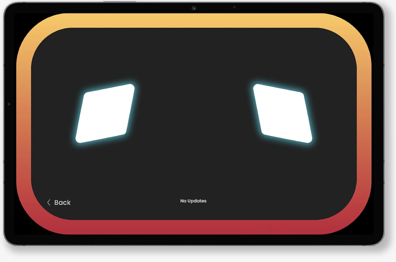 Events screen